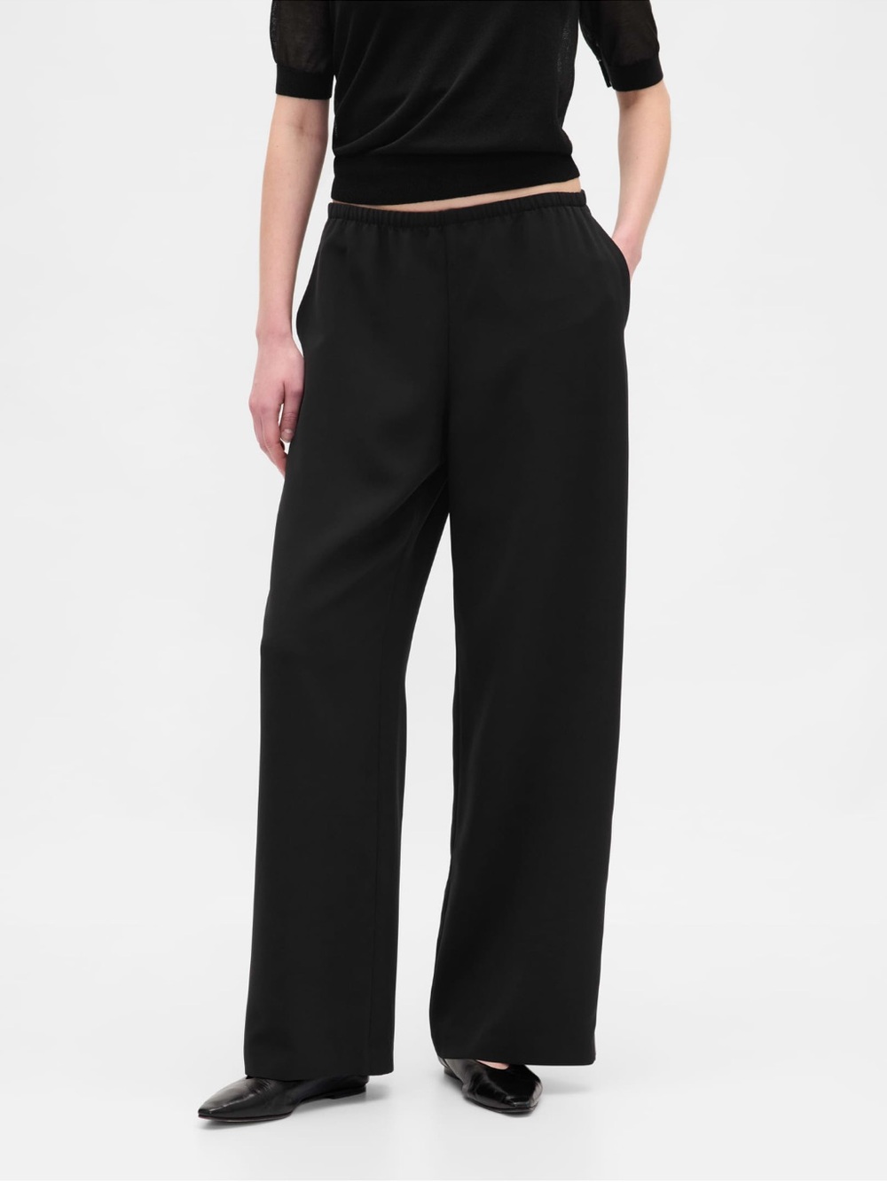 Gap easy wide leg pants